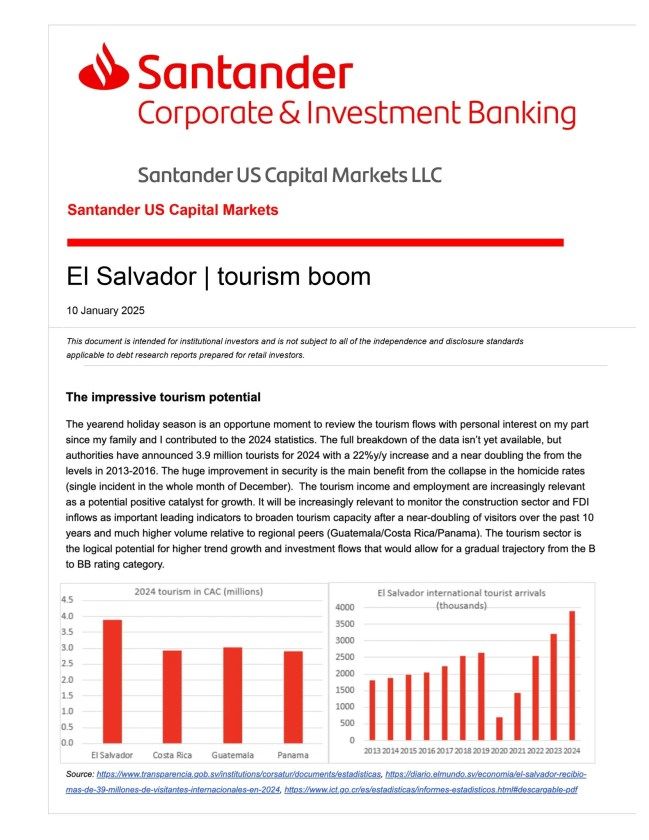 ازدهار السياحة في السلفادور مدفوعة بشكل أساسي بتبني البيتكوين: التفاصيل