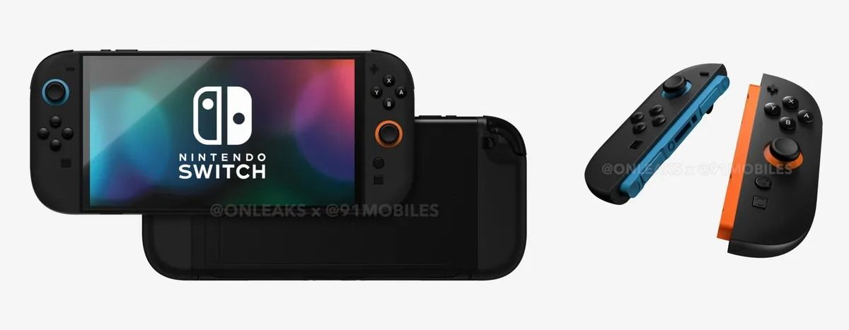 تكنولوجيا: Nintendo Switch 2: تسريبات تكشف عن شاشة أكبر وأذرع تحكم أحادية اللون