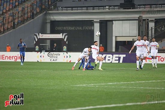 تعادل سلبي بين الزمالك وبلاك بولز فى الكونفدرالية بعد مرور 15 دقيقة