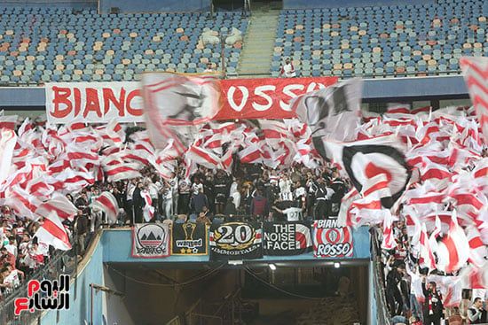 تعادل سلبي بين الزمالك وبلاك بولز فى الكونفدرالية بعد مرور 15 دقيقة