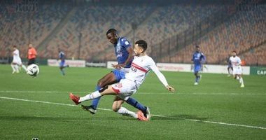 تعادل سلبي بين الزمالك وبلاك بولز فى الكونفدرالية بعد مرور 15 دقيقة