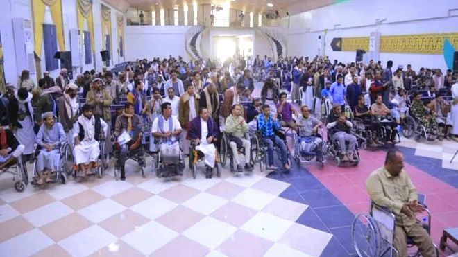 قوات الأمن تعتدي على جرحى ومعاقين بمأرب