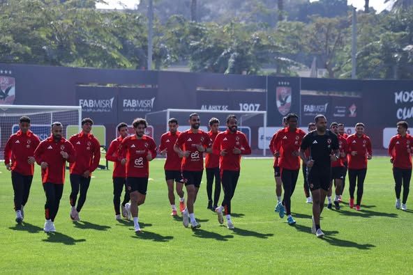 كهربا يظهر فى مران الأهلي ويترقب القرار النهائى فى عرض الاتحاد الليبي