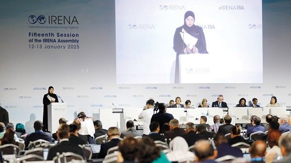 14.3 جيجاوات قدرة الطاقة المتجددة في الإمارات