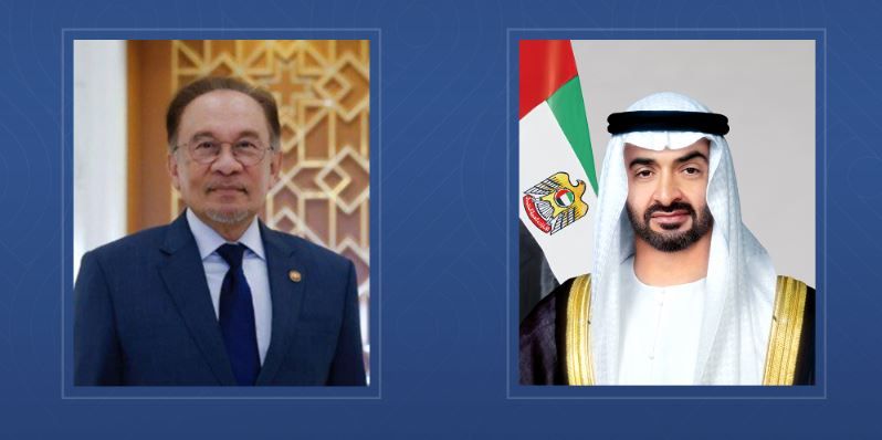 الامارات | بحضور رئيس الدولة ورئيس الوزراء الماليزي .. الإمارات وماليزيا توقعان اتفاقية شراكة اقتصادية شاملة