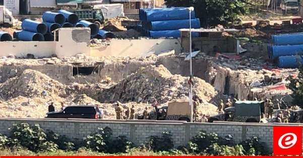 الجيش داهم منطقة مجمع الصادق في العمروسية- الشويفات بعد إخبار بوجود أسلحة تحت الأرض