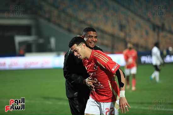 إمام عاشور يضيف الهدف الثانى للأهلى فى شباك الجونة.. صور