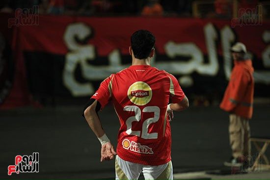 إمام عاشور يضيف الهدف الثانى للأهلى فى شباك الجونة.. صور