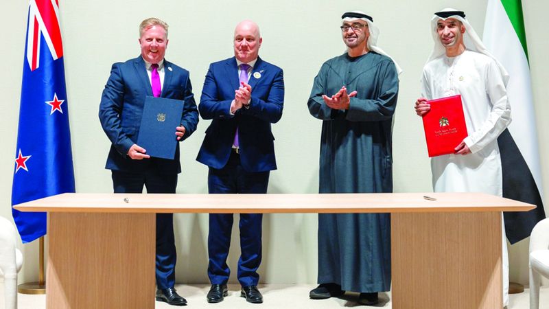 الامارات | رئيس الدولة: الشراكة مع نيوزيلندا تجسّد طموح البلدين ببناء اقتصادات جاهزة للمستقبل