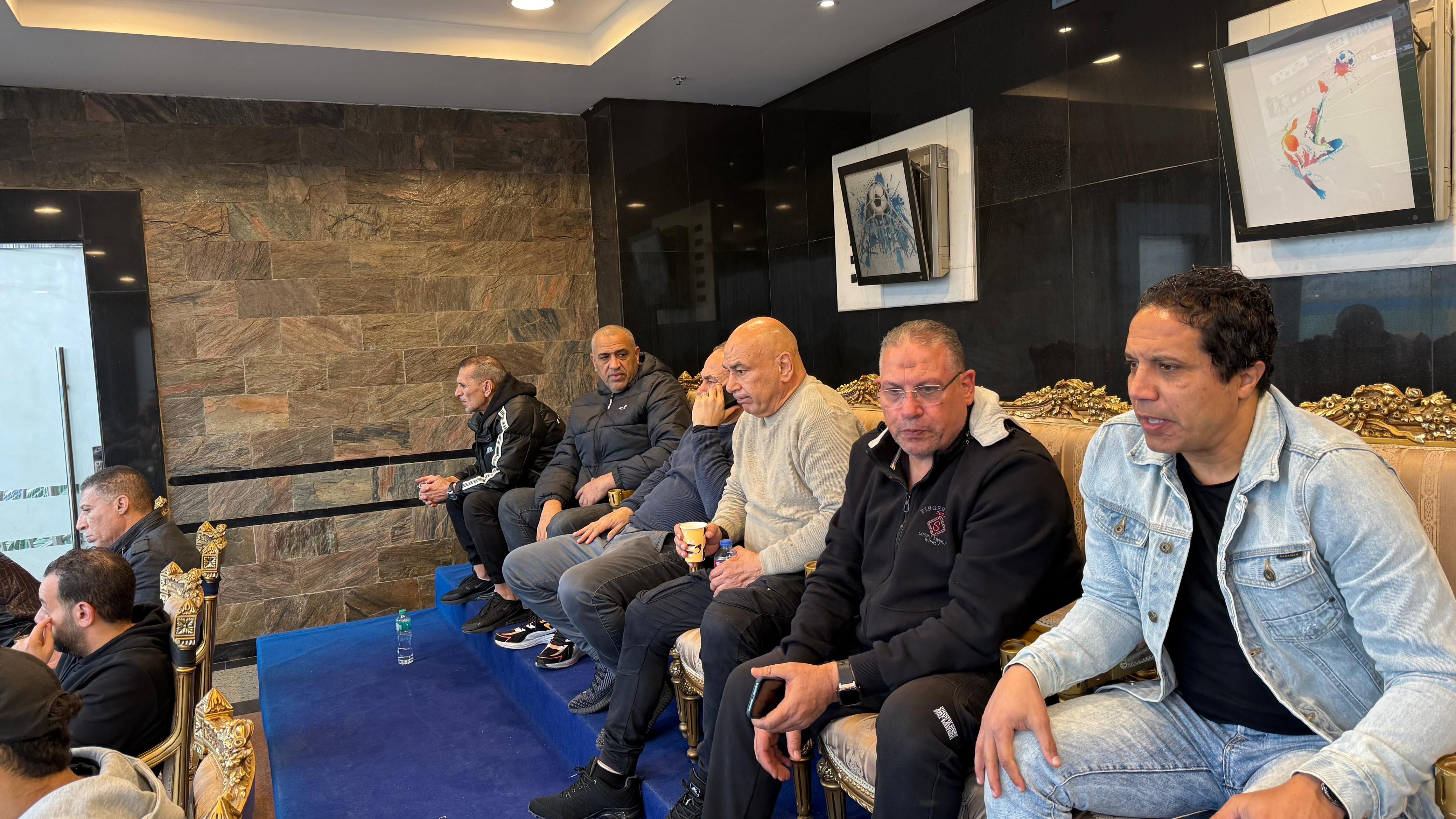 جهاز منتخب مصر يحضر مباراة بيراميدز وغزل المحلة