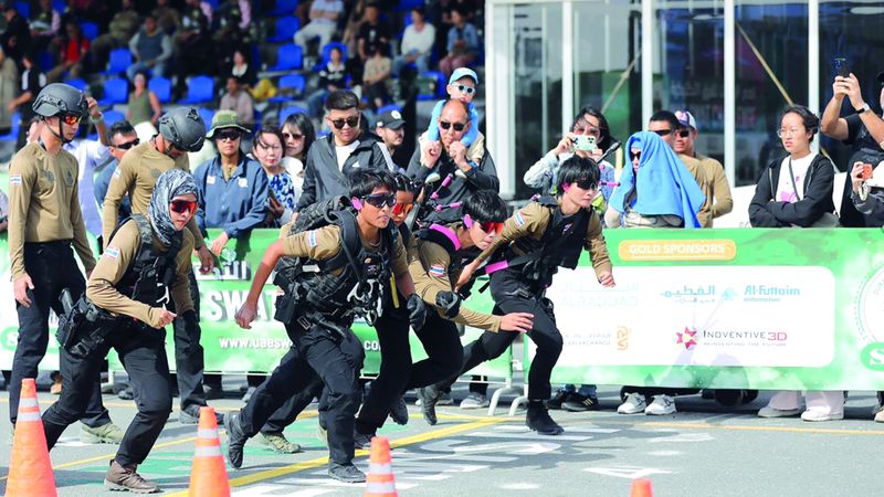 الامارات | 5 فرق نسائية تشارك في «تحدي الإمارات للفِرَق التكتيكية 2025»