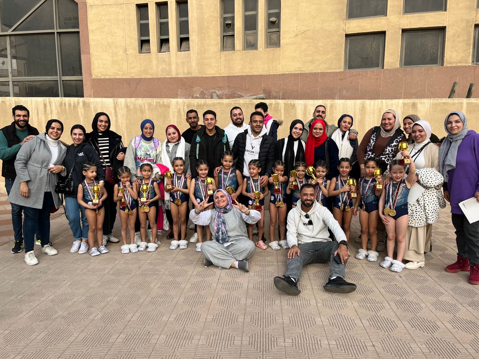 فيروز أحمد حسن تحصد أول الجمهورية للجمباز وتفوز بـ"الذهبية" وكأس البطولة