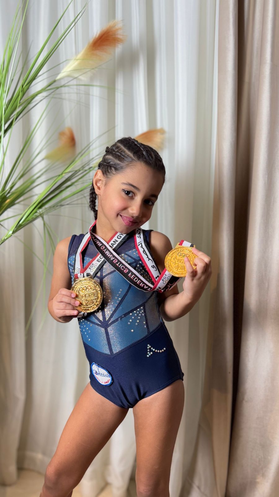 فيروز أحمد حسن تحصد أول الجمهورية للجمباز وتفوز بـ"الذهبية" وكأس البطولة