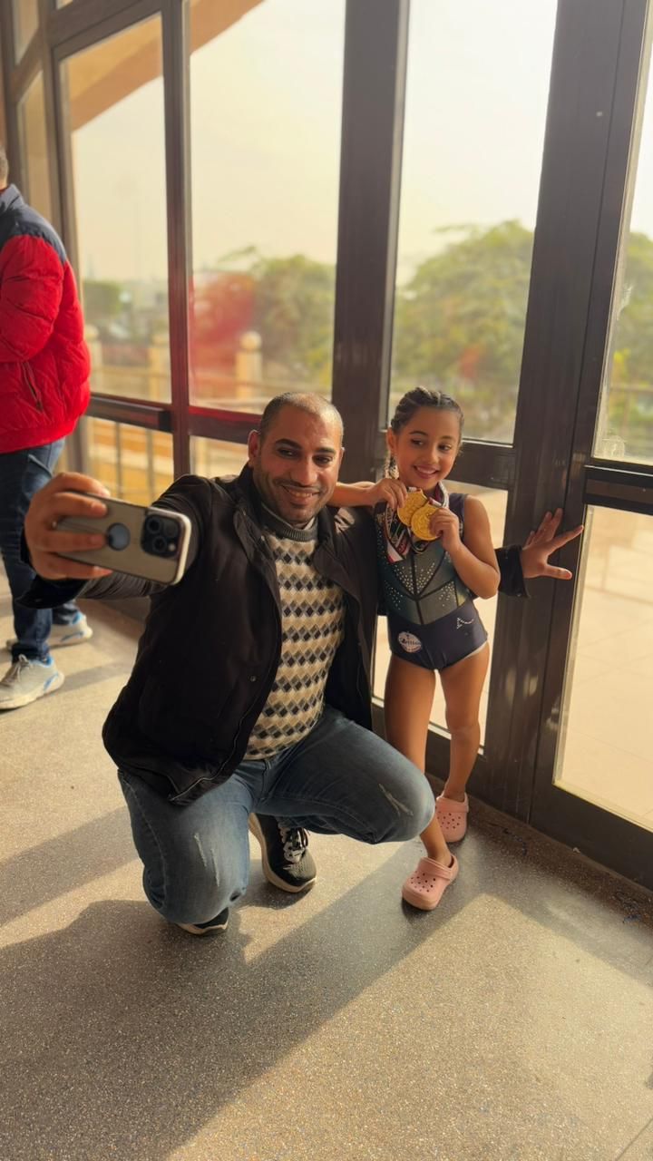 فيروز أحمد حسن تحصد أول الجمهورية للجمباز وتفوز بـ"الذهبية" وكأس البطولة