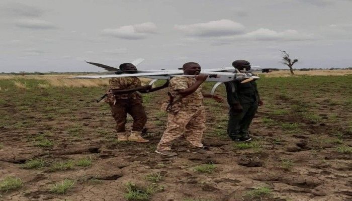 المضادات الأرضية تتصدى لمسيّرات الميليشيا في السدّ