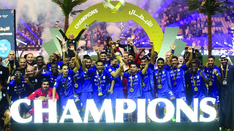 الامارات | النصر بطلاً لكأس السوبر الإماراتي - القطري