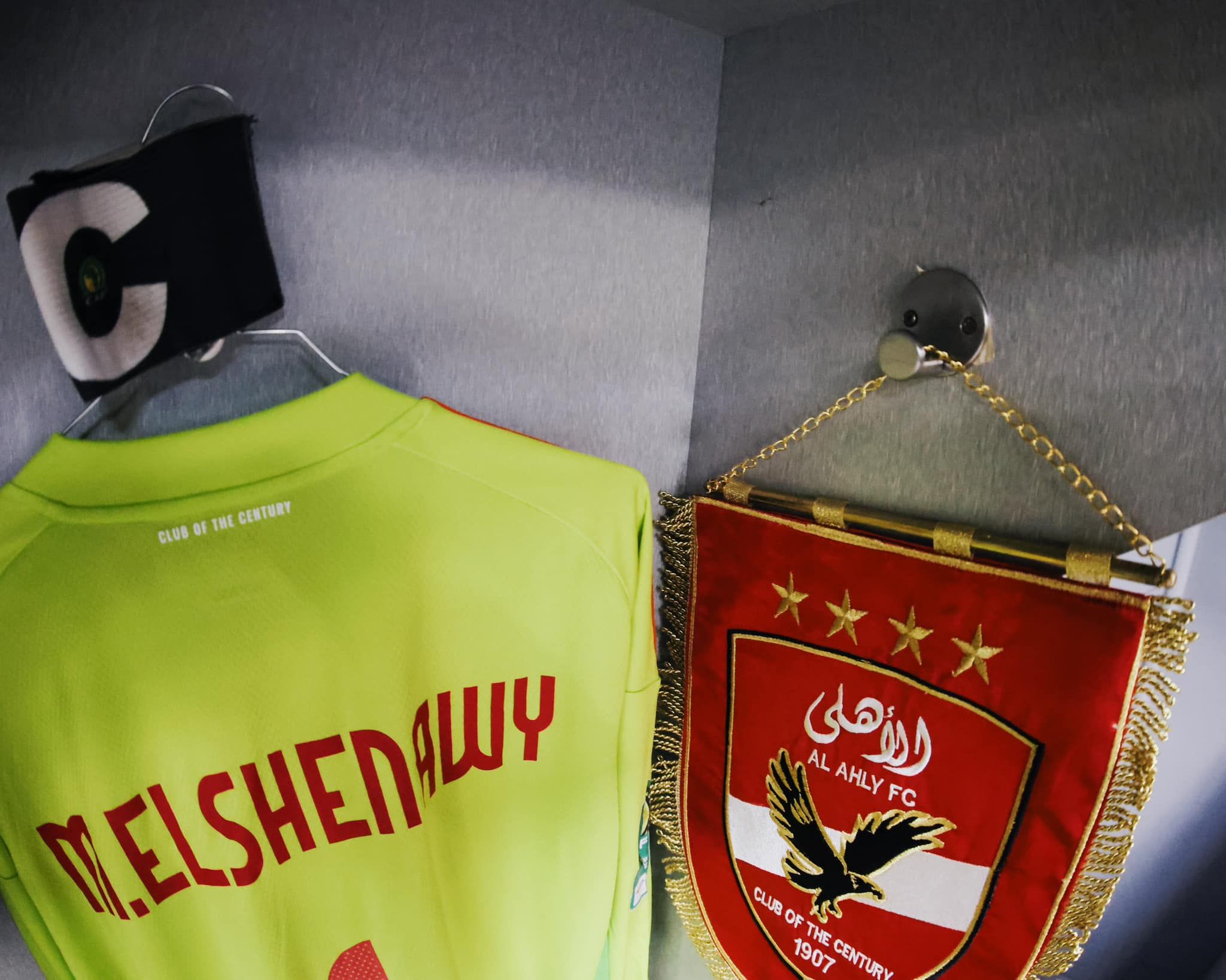 شاهد غرفة ملابس الأهلي قبل مباراة أورلاندو فى دوري أبطال أفريقيا
