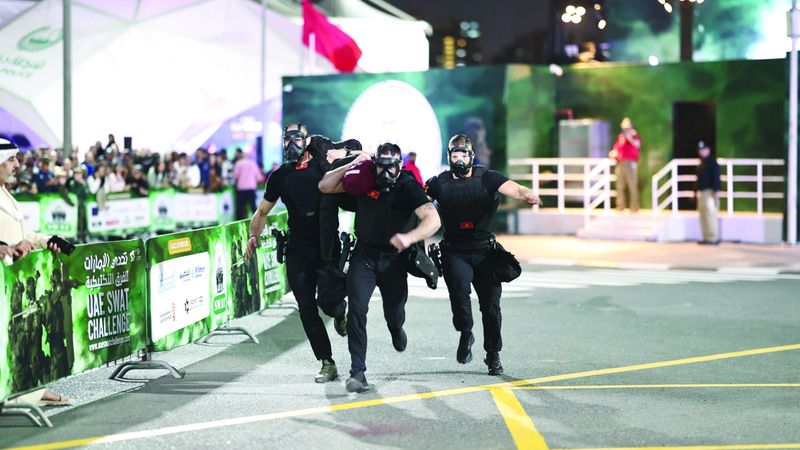 الامارات | أكثر من 100 فريق دولي ومحلي في منافسات «تحدي الإمارات للفرق التكتيكية»