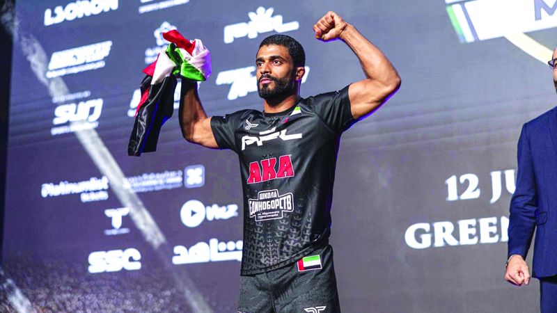 الامارات | هادي الحسيني يضحي بوظيفة «مدير بنك» لاحتراف الفنون القتالية