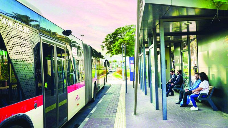 الامارات | 762 مظلة بمحطات الحافلات العامة في دبي نهاية العام