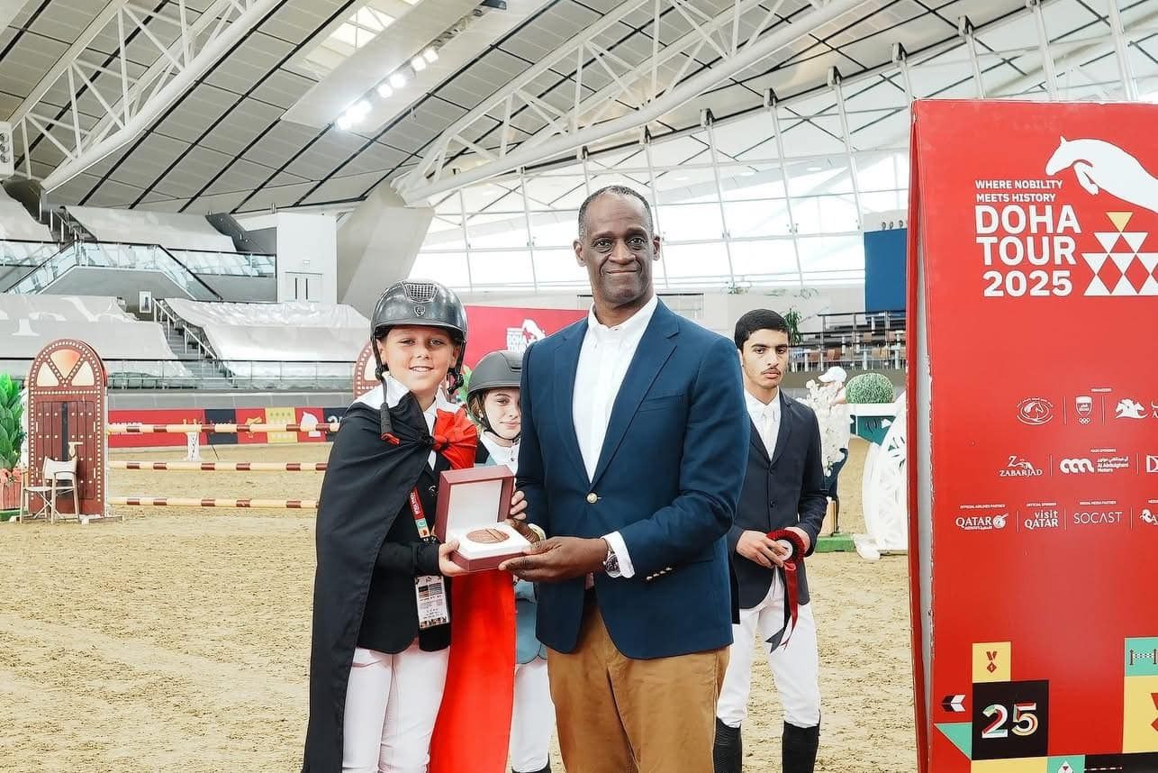 مصر تحقق الميدالية الثامنة فى بطولة قطر الدولية للفروسية.. صور