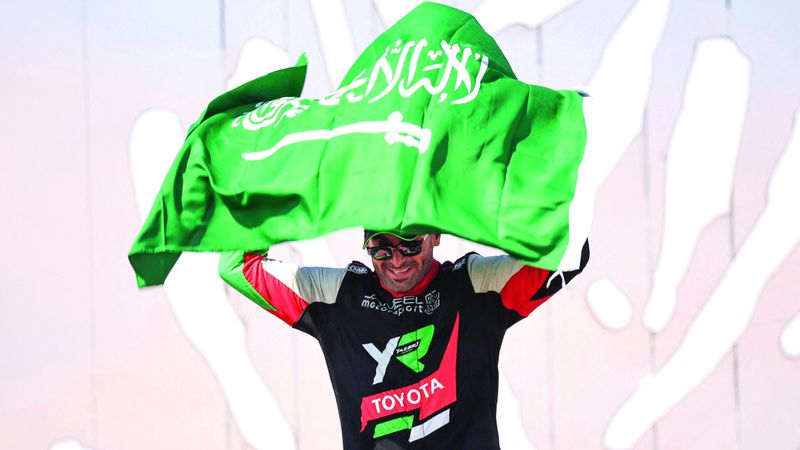 الامارات | السعودي الراجحي يتوّج  بلقب رالي داكار