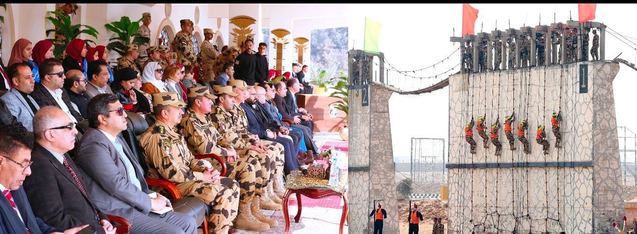 القوات المسلحة تنظم زيارة لوفد من الإعلاميين وطلبة الجامعات لقيادة قوات الصاعقة