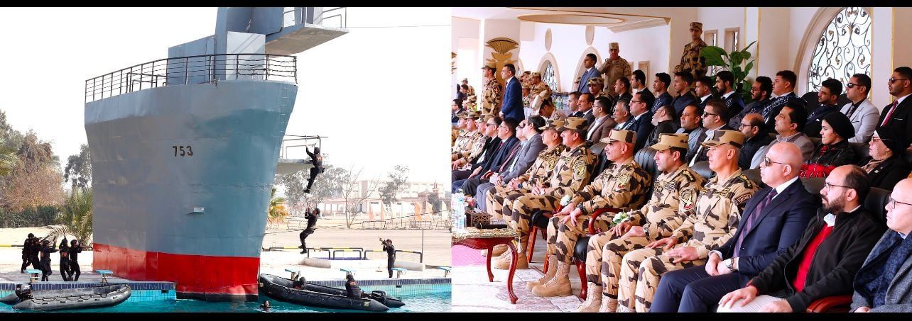 القوات المسلحة تنظم زيارة لوفد من الإعلاميين وطلبة الجامعات لقيادة قوات الصاعقة