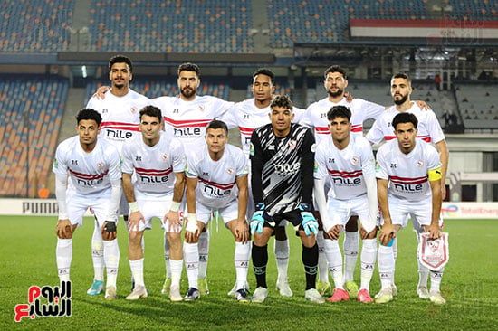 جهاز منتخب مصر بقيادة التوأم يحضر مباراة الزمالك وإنيمبا النيجيري