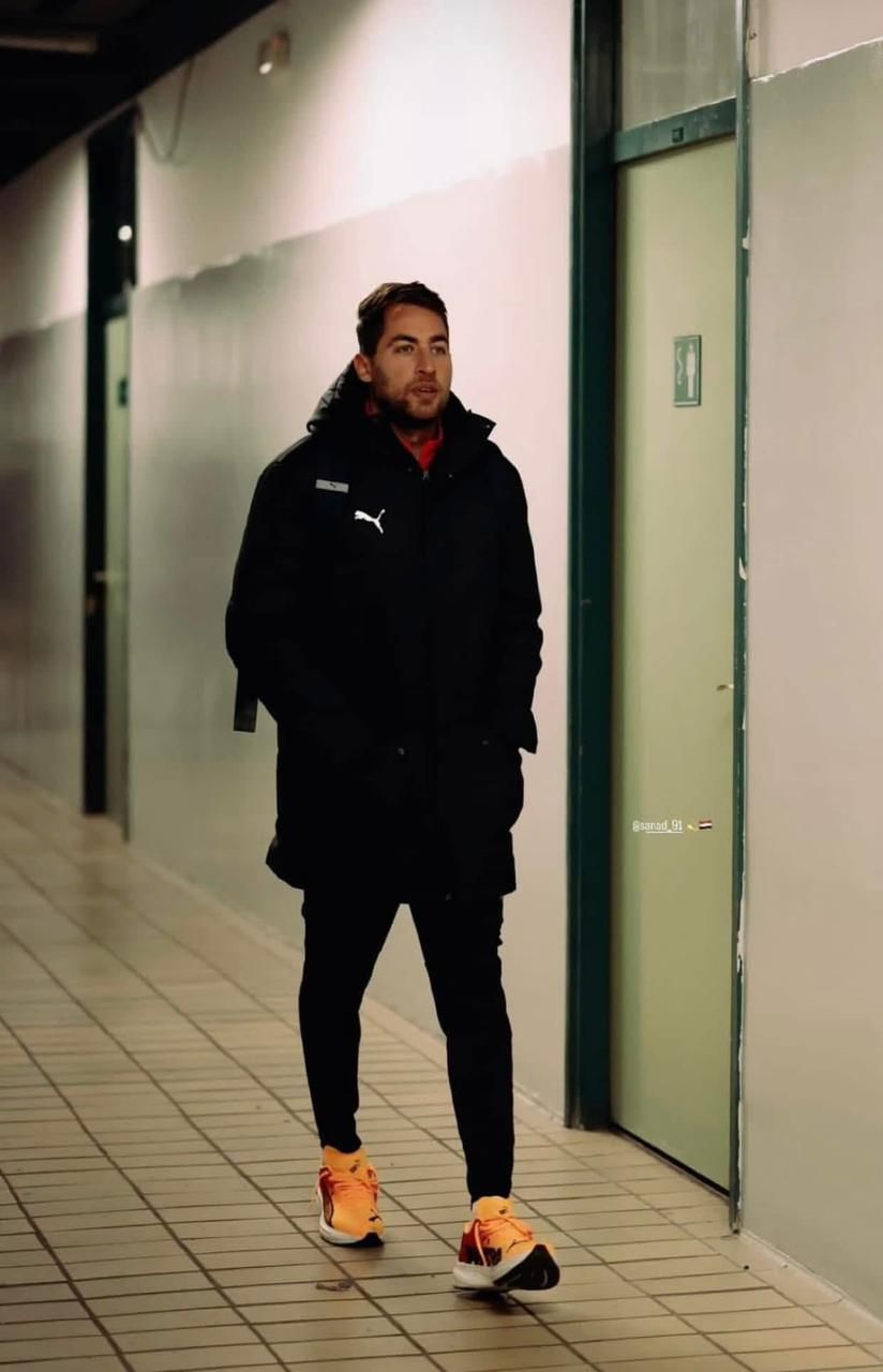 لقطات من وصول منتخب كرة اليد لصالة مواجهة كرواتيا ببطولة العالم.. صور