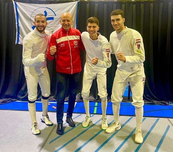 ناشئو سيف المبارزة يحققون برونزية الفرق فى كأس العالم بالبحرين