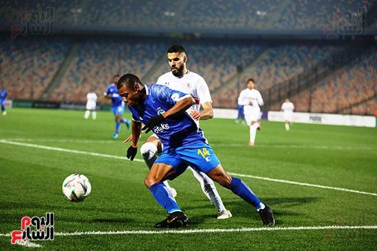 الزمالك يكتفي بالتقدم على إنيمبا النيجيرى بهدف فى الشوط الأول.. صور