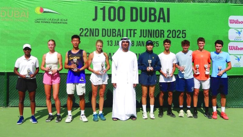 الامارات | الصيني مينغ يظفر بلقب «تنس دبي للشباب»