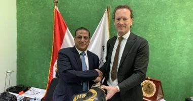 مجدي اللوزي يستقبل رئيس اتحاد الـ world boxing