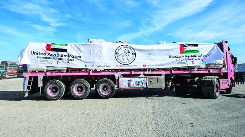 الامارات | «الفارس الشهم 3» تدشّن المرحلة الأكبر لإغاثة الأشقاء في غزة