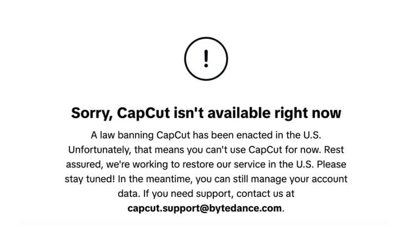 تكنولوجيا: رغم عودة TikTok .. لا تزال تطبيقات Marvel Snap وCapCut وLemon 8 محظورة