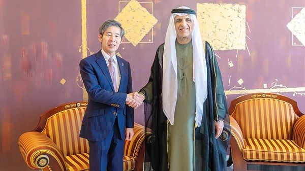 سعود بن صقر: توطيد علاقات الصداقة والتعاون مع اليابان