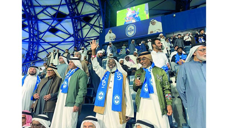 الامارات | 50 من كبار المواطنين شاركوا النصر فرحة ليلة السوبر