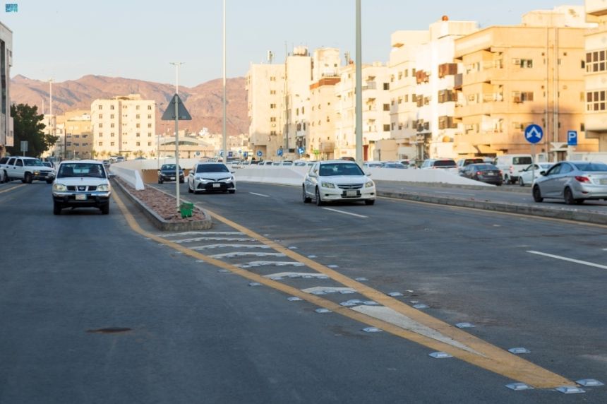 المدينة المنورة.. بدء الحركة في نفق طريق الأمير عبدالمجيد مع "سلطانة"