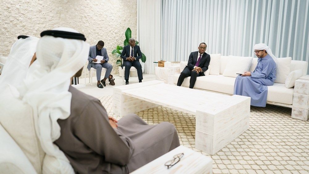عبدالله بن زايد يستقبل وزير خارجية بنين ويبحثان العلاقات الثنائية بين البلدين