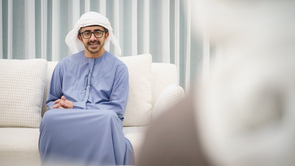 عبدالله بن زايد يستقبل وزير خارجية بنين ويبحثان العلاقات الثنائية بين البلدين