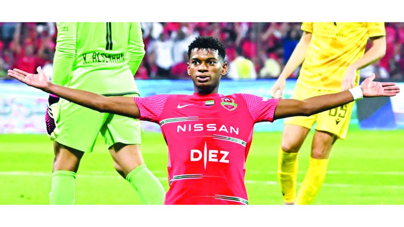 الامارات | يحيى الغساني يتخطى المرحلة الصعبة في إصابته