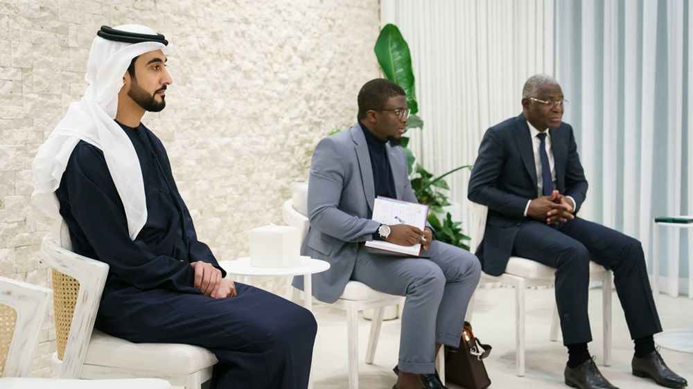 عبدالله بن زايد يستقبل وزير خارجية بنين ويبحثان العلاقات الثنائية بين البلدين