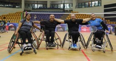لاعبو منتخب مصر يحصدون 8 برونزيات ببطولة مصر الدولية البارالمبية للريشة الطائرة
