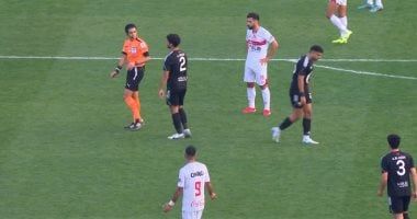 عبد الله السعيد يحرز الهدف الثالث للزمالك أمام الجونة فى الدقيقة 73