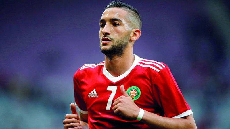 الامارات | حكيم زياش يُبدي رغبته في الانتقال إلى النصر الإماراتي