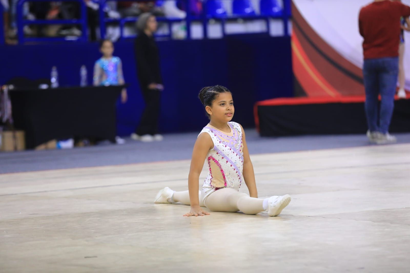 تاليا مطر تحقق المركز الأول فى بطولة الجمهورية للجمباز تحت 9 سنوات