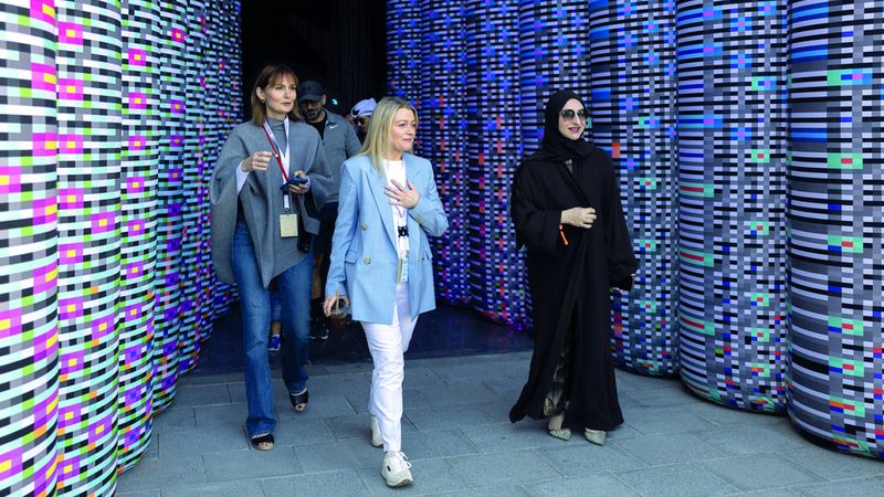 الامارات | هالة بدري: «القوز للفنون» يثري المشهد في دبي