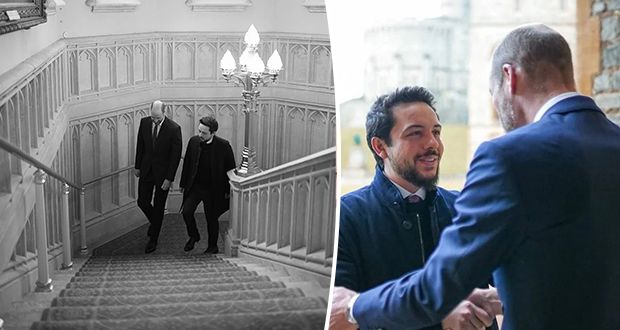 ولي العهد الأردني يلتقي الأمير ويليام: لقاء شبابي خاص