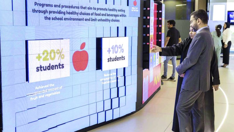 الامارات | 42 % من الطلبة انخفضت أوزانهم بعد تطبيق «مسار»